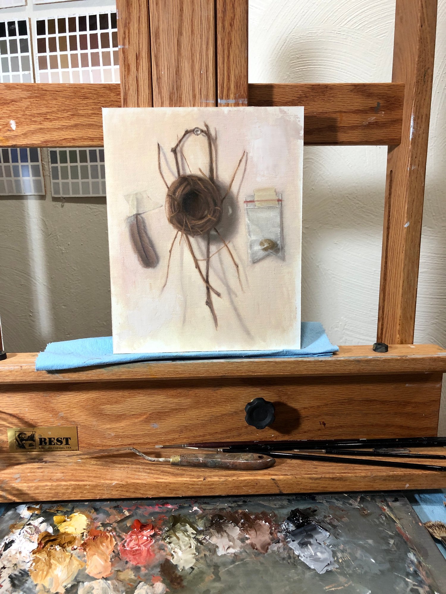 Painting by Alex Bauwens