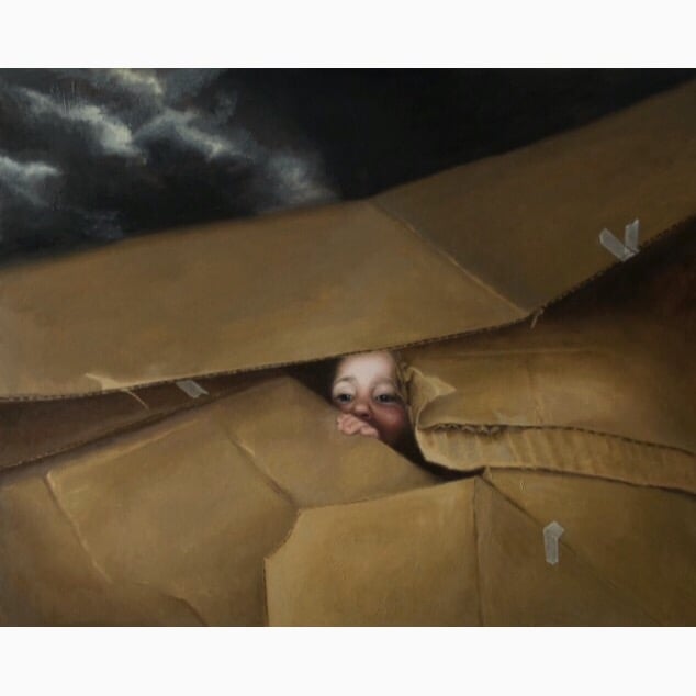 Painting by Alex Bauwens