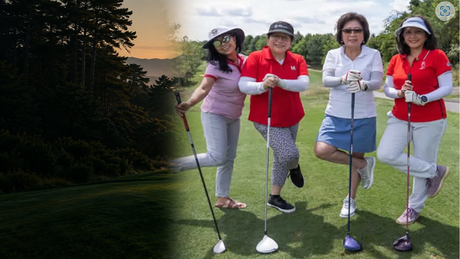 Women golfers of Garuda Golf Club