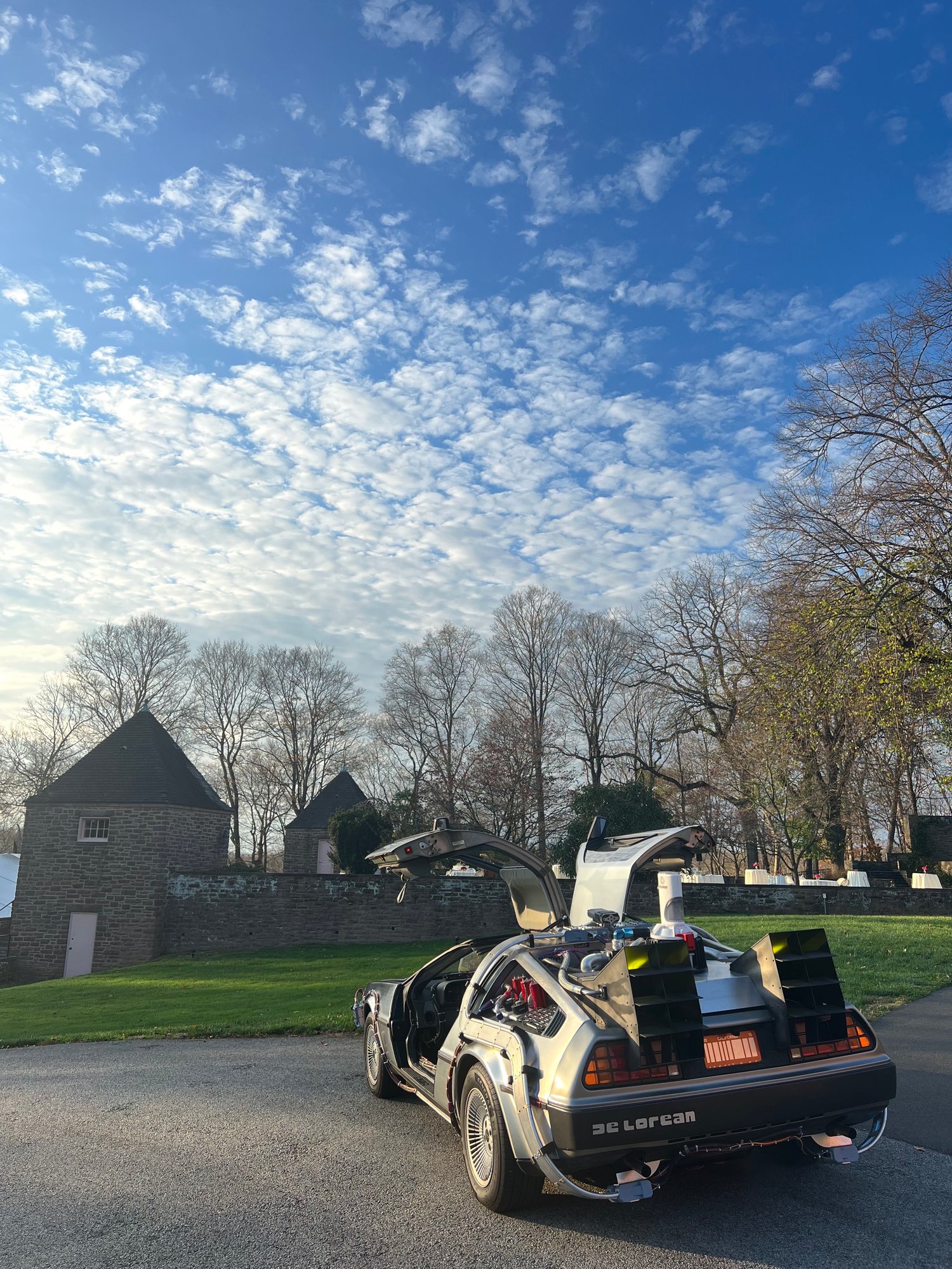 DeLorean Time Machine at an event