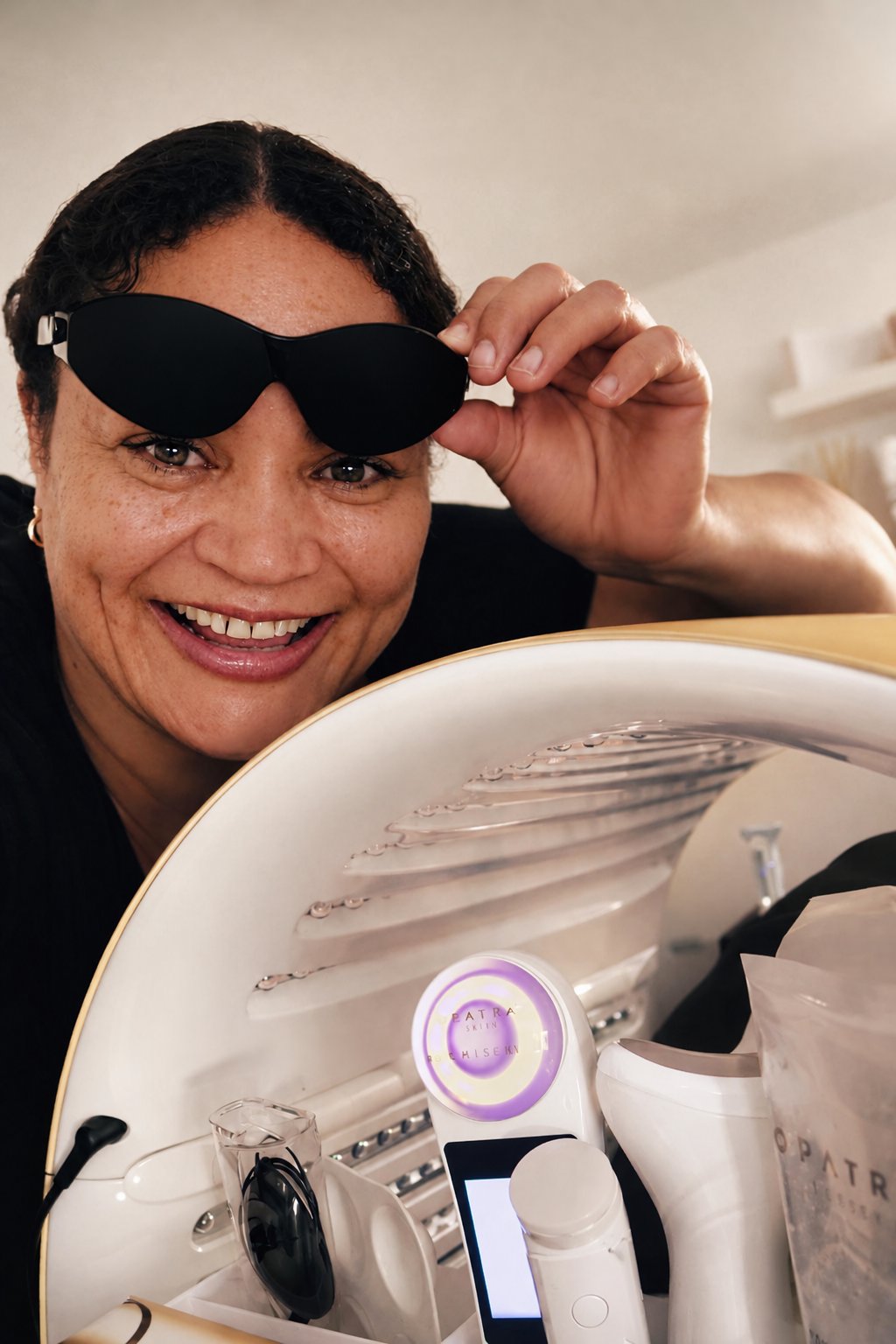 Yvonne Mills - Skin Health Aesthetician with OPATRA device