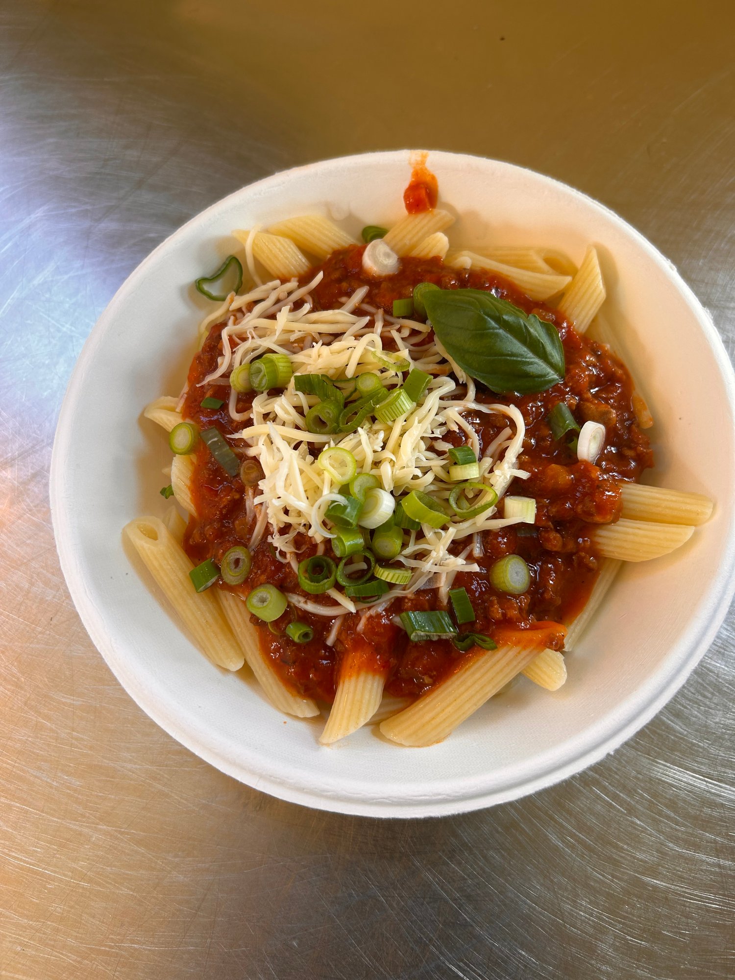 Pasta Veloce in actie op een evenement