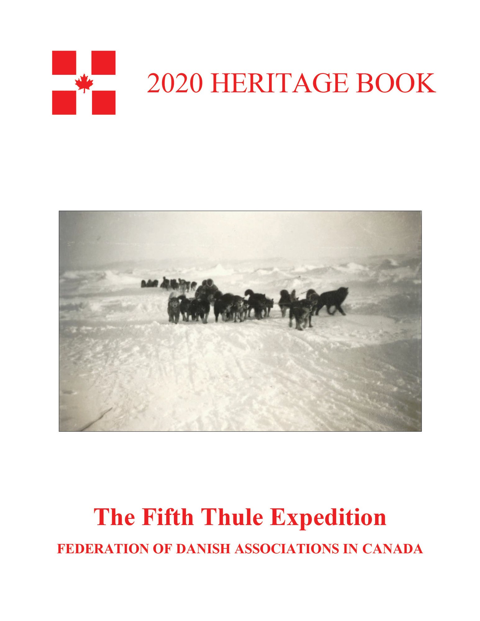2020 Heritage Book — The Fifth Thule Expedition
