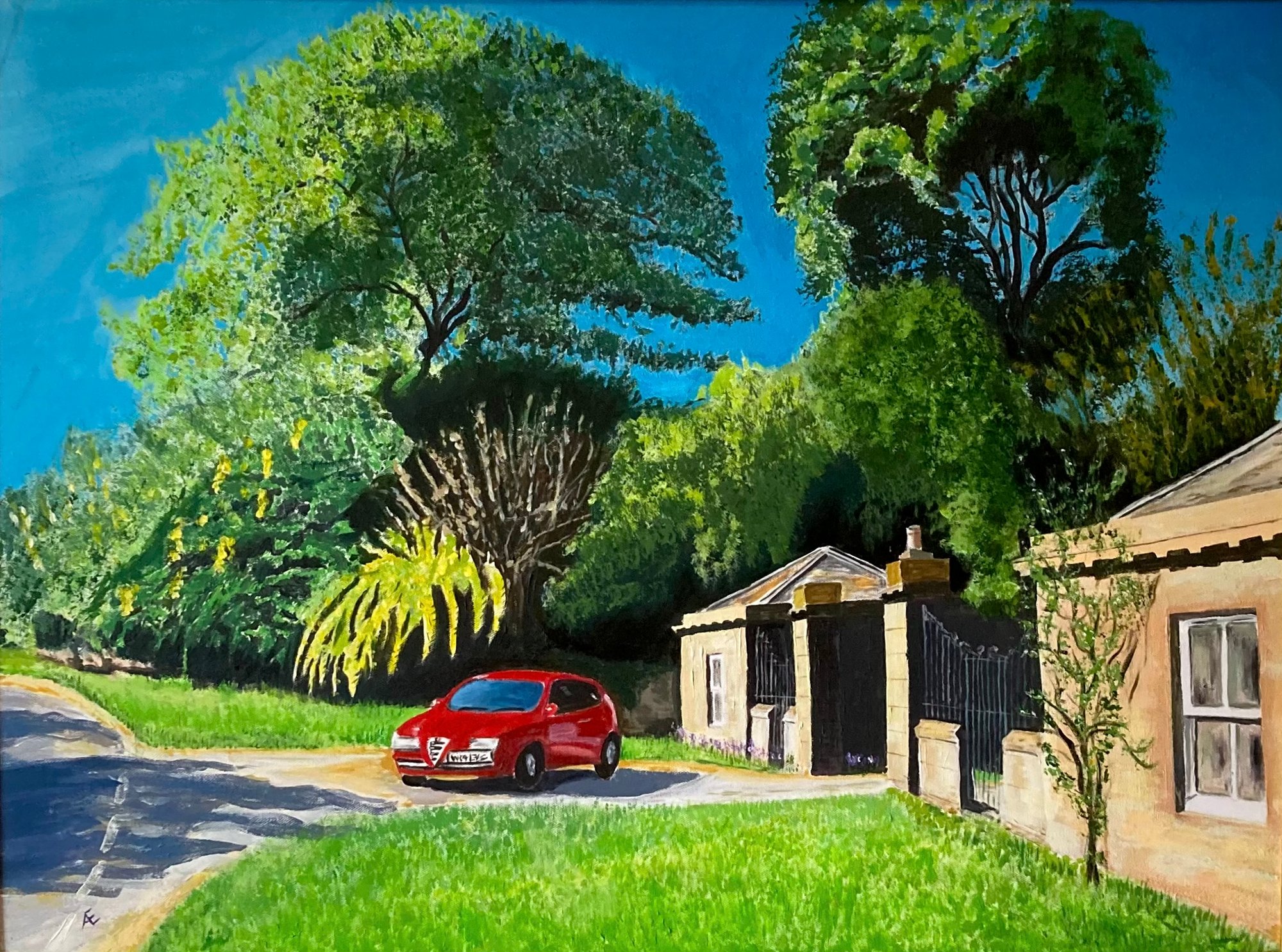 Alfagate — Acrylic on canvas, 2012 — Ramsay Allan