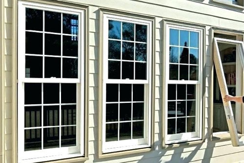 DIY vinyl window installation