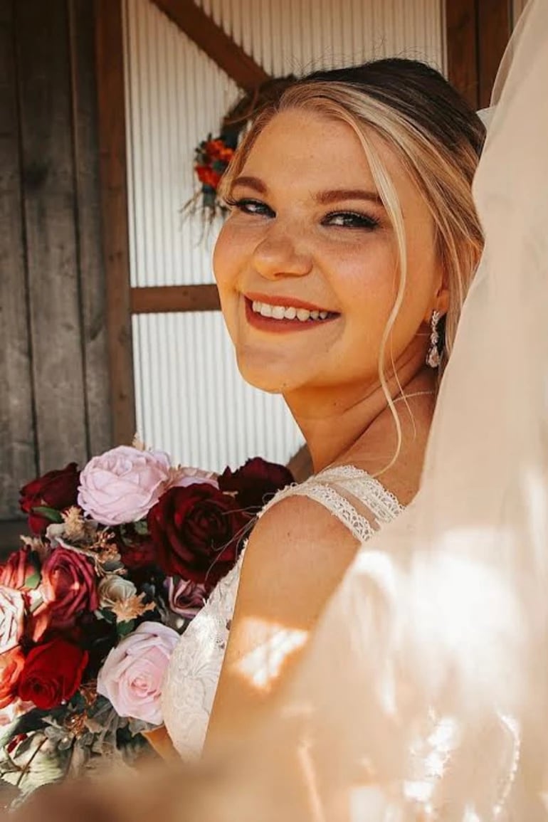 Bridal hair and makeup by The Pretty Agency