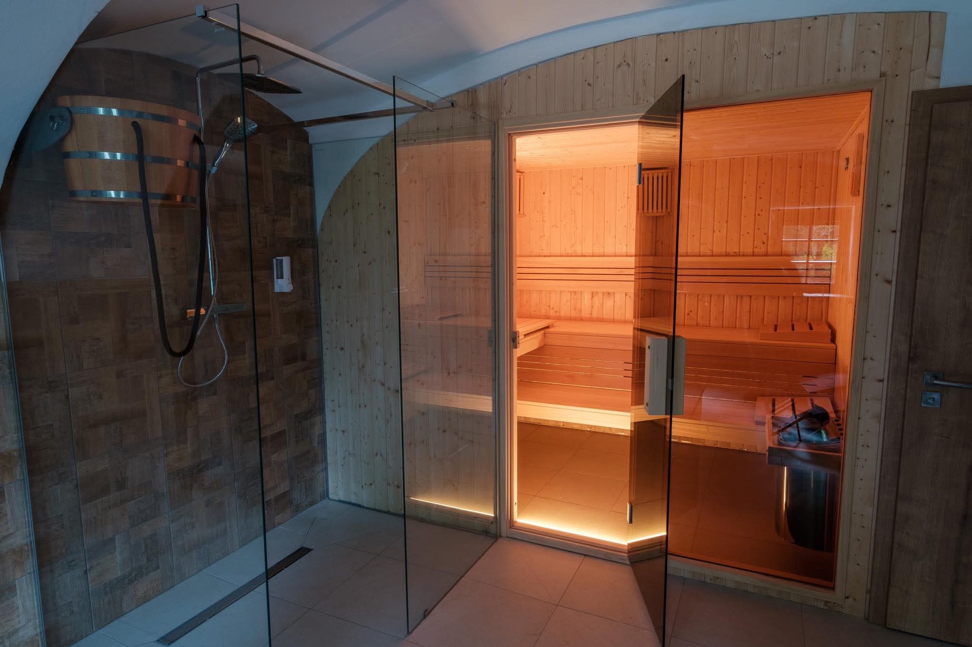 Sauna v penzionu U Fořta