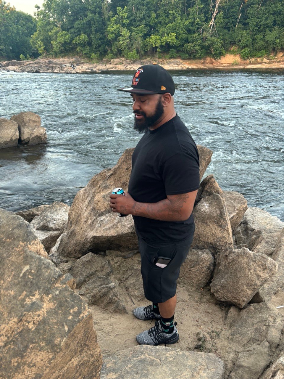 Eric outdoors