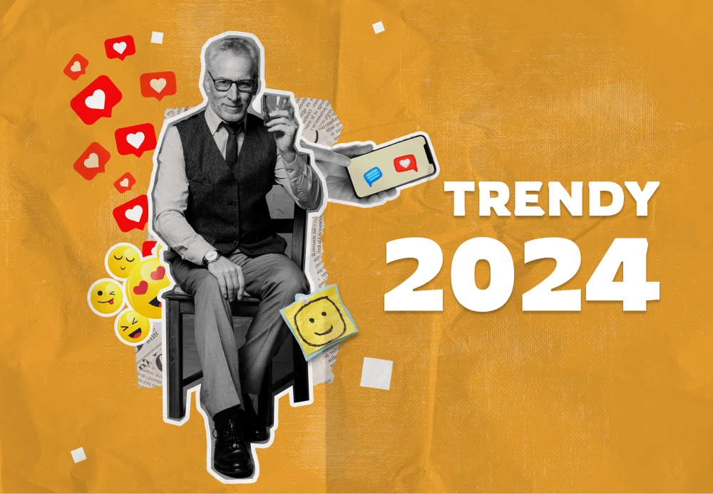 Trendy sociální sítě 2024 reklama