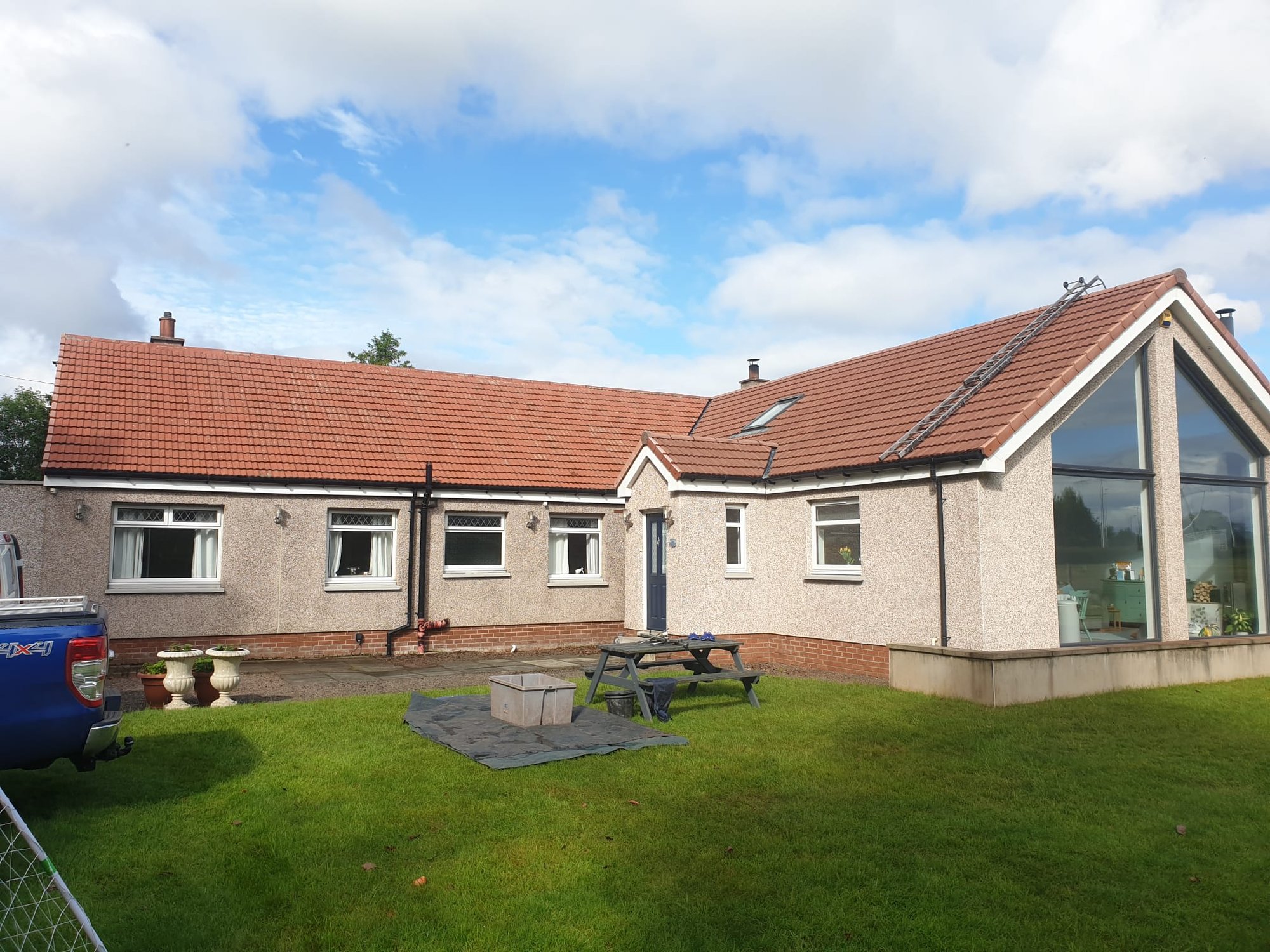 Residential Roof Cleaning — Edinburgh — Dalguise Coatings