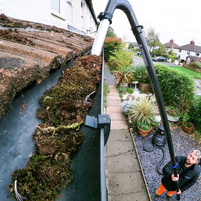 Before — Gutter Cleaning & Clearance — Perth