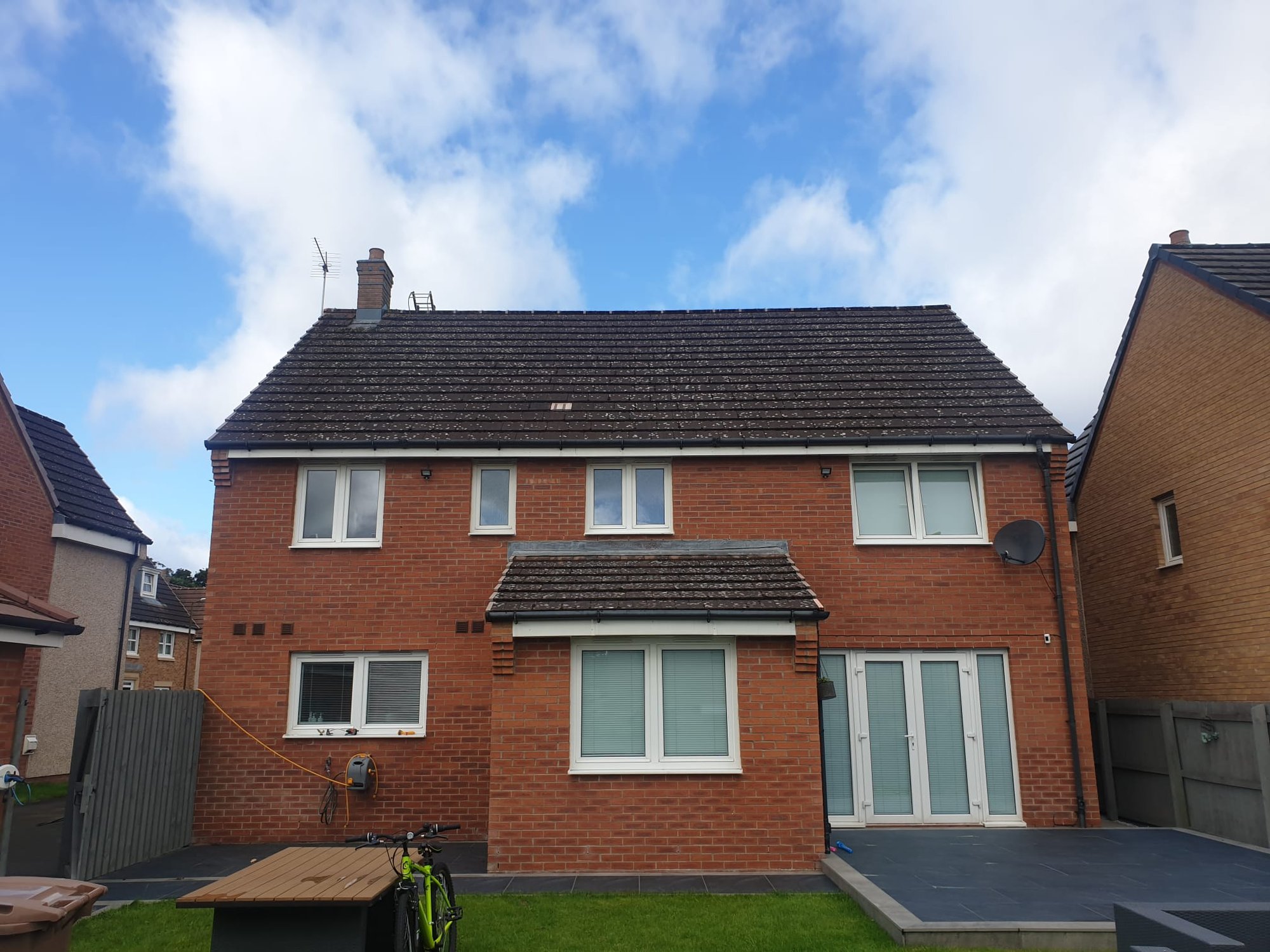 Before — Roof Cleaning — Bo'ness, Falkirk