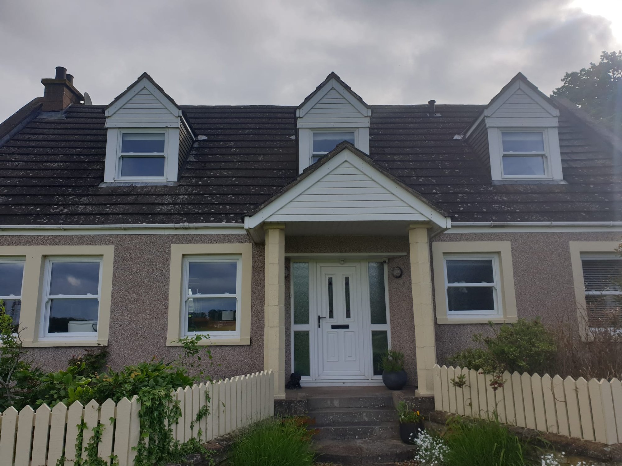 Before — Cottage Roof Cleaning — Dunning