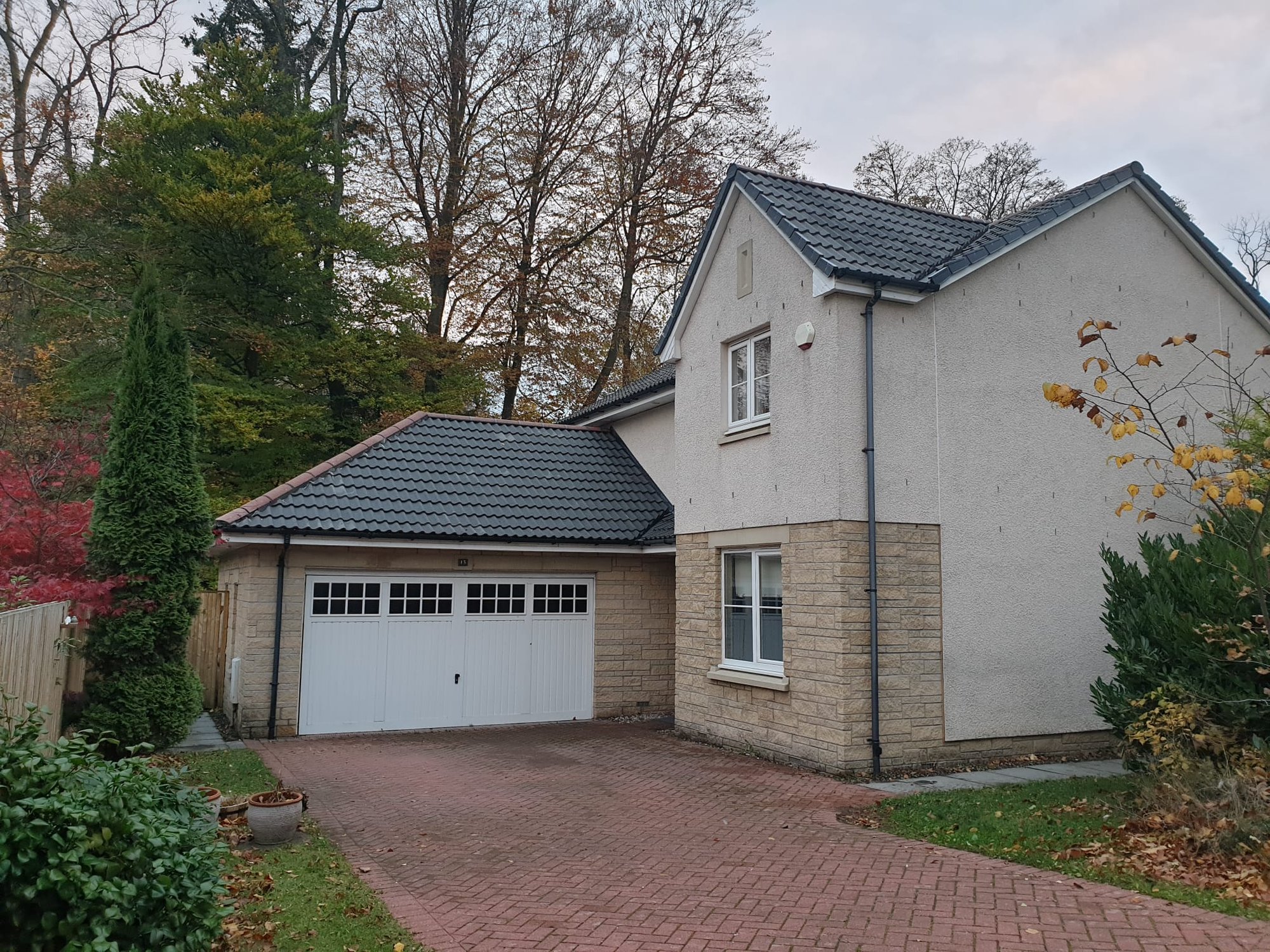 Semi-Detached Roof Cleaning — Perth — Dalguise Coatings