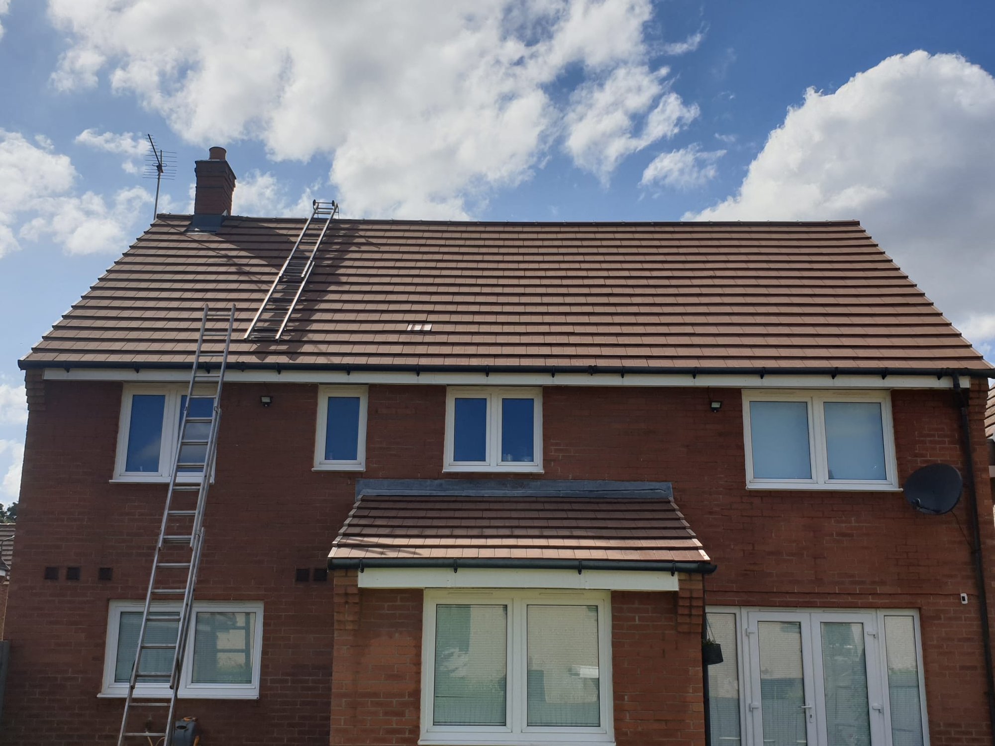 Roof Cleaning — Bo'ness, Falkirk — Dalguise Coatings