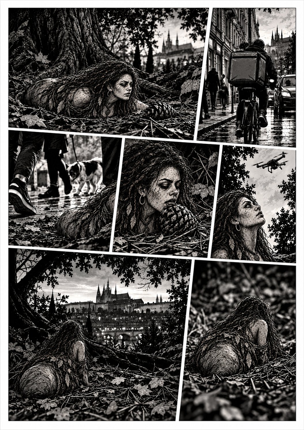 Původní ilustrace: První obraz knihy