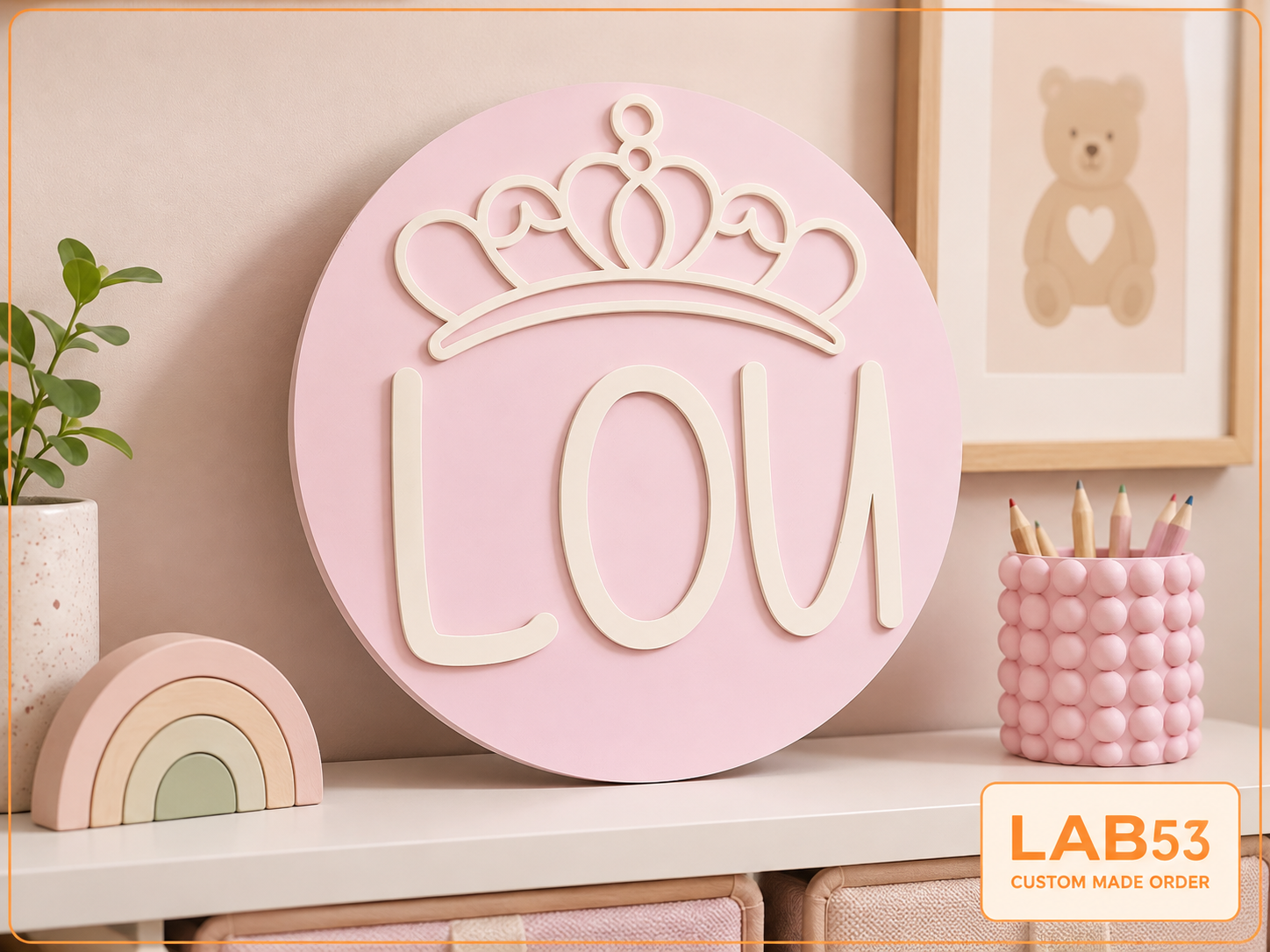 Custom order Lou — 3D geprint op maat, opname 1