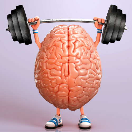 Child developing coordination and movement skills during Brain Gains training