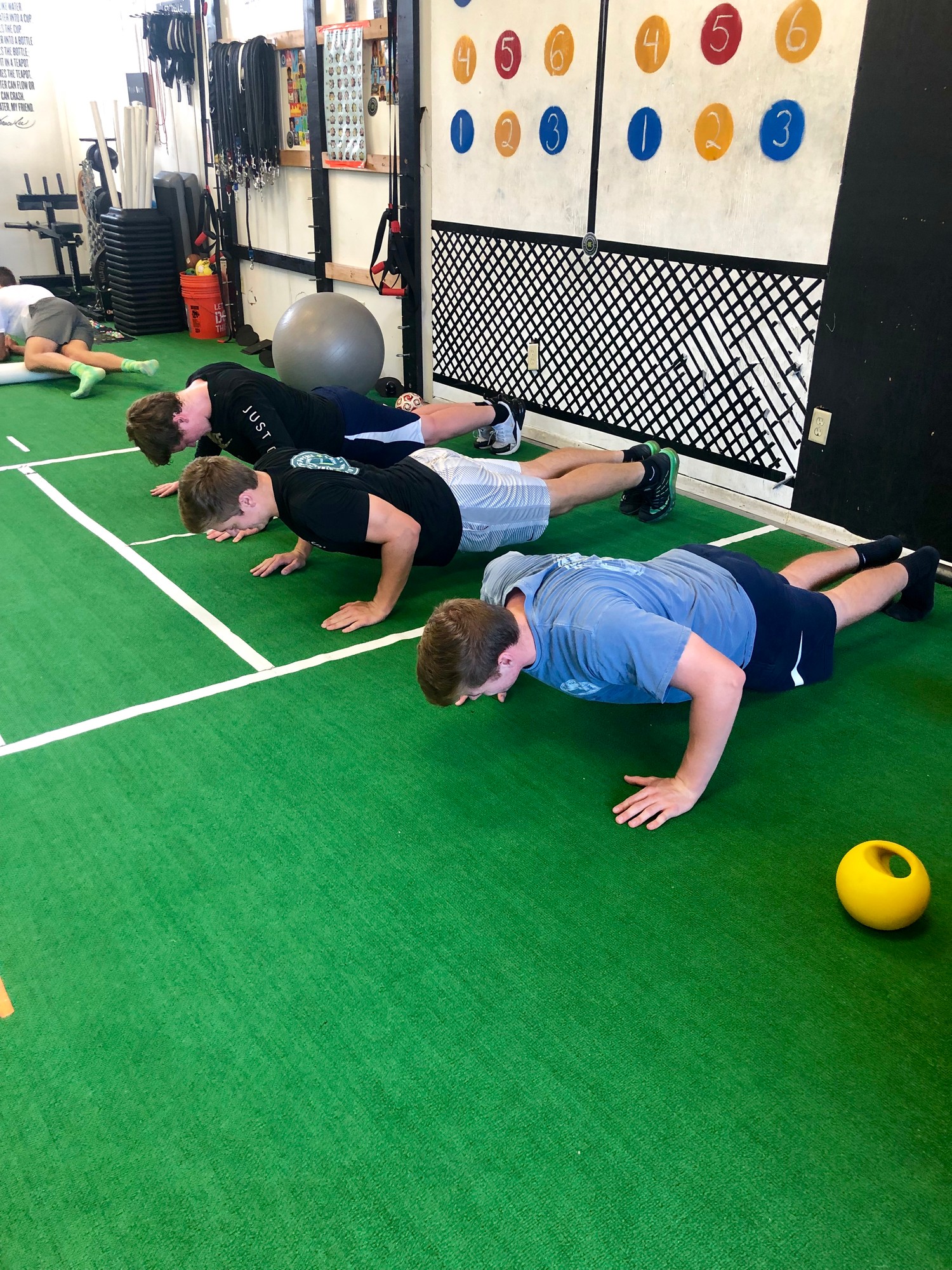 Athlete training highlight