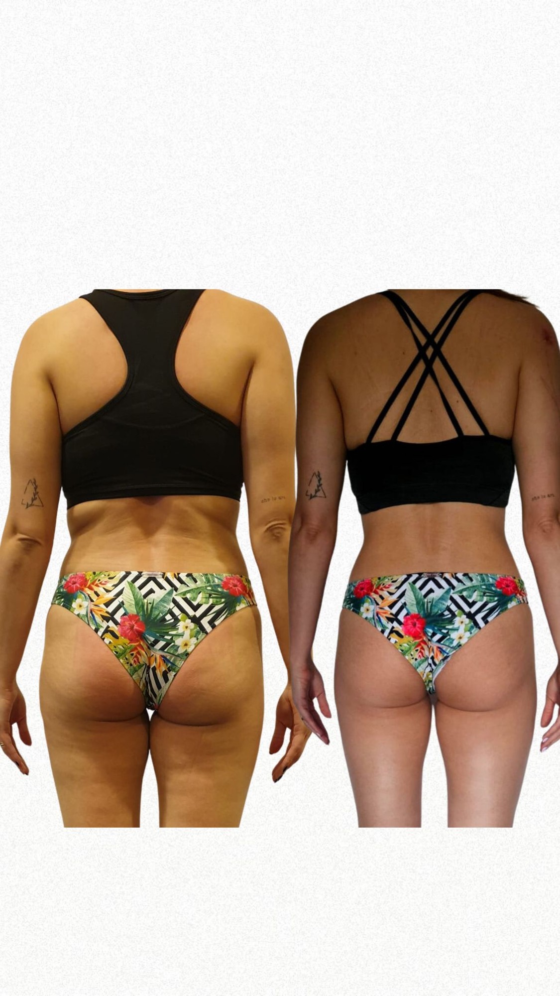 Transformação antes e depois - Cliente 2