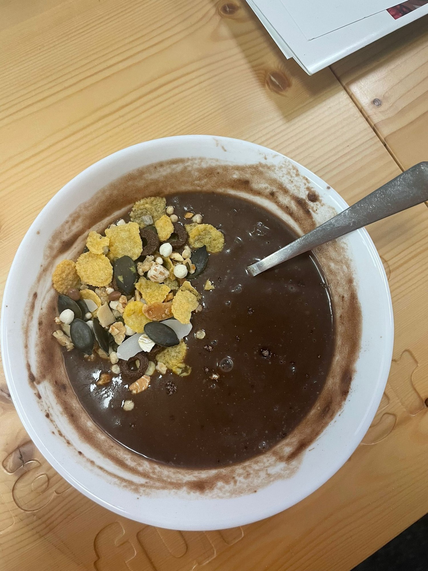 Crepe com morangos frescos