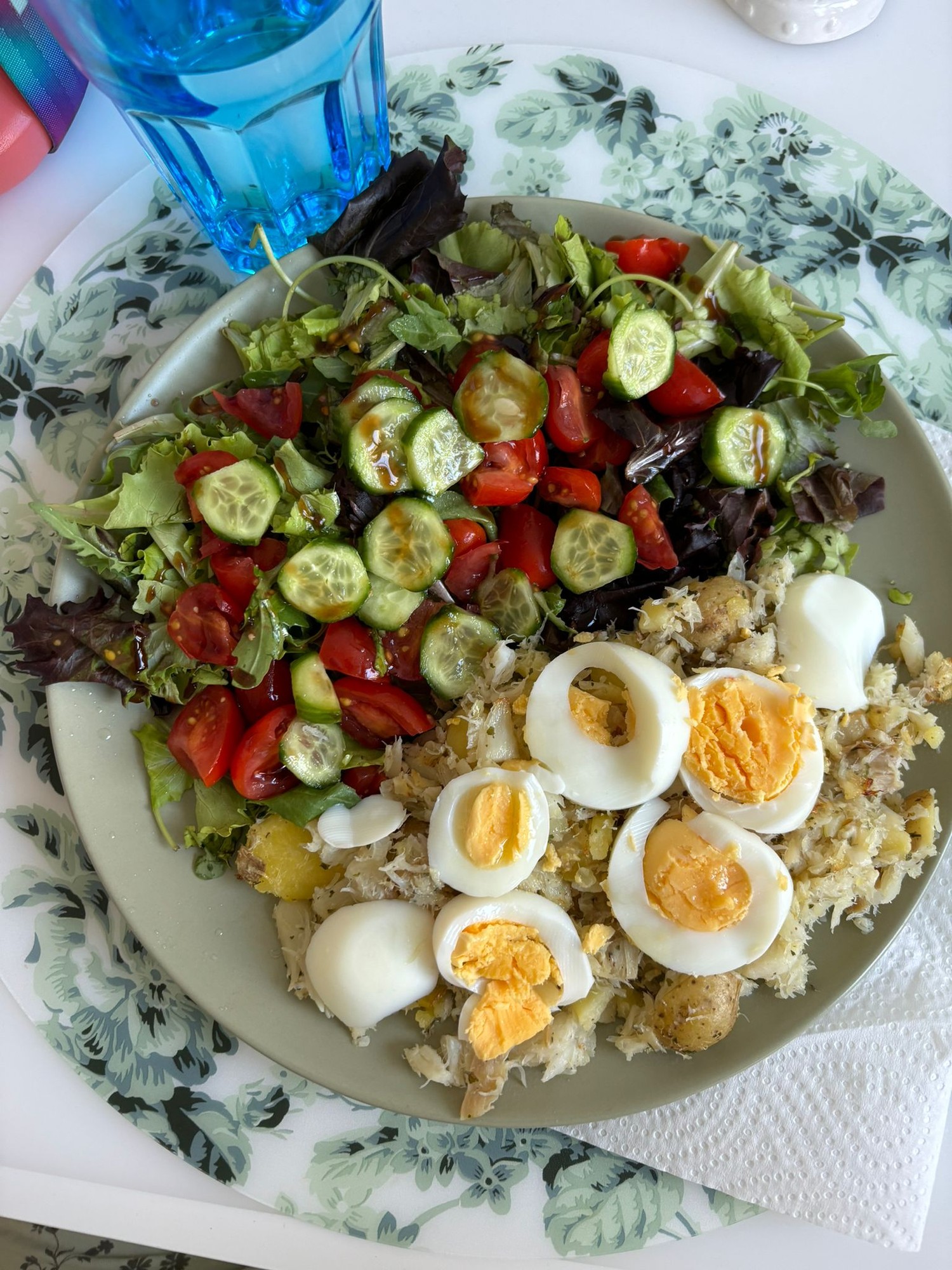 Refeição saudável deliciosa