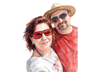 Filip Klíma a Šárka Lorencová