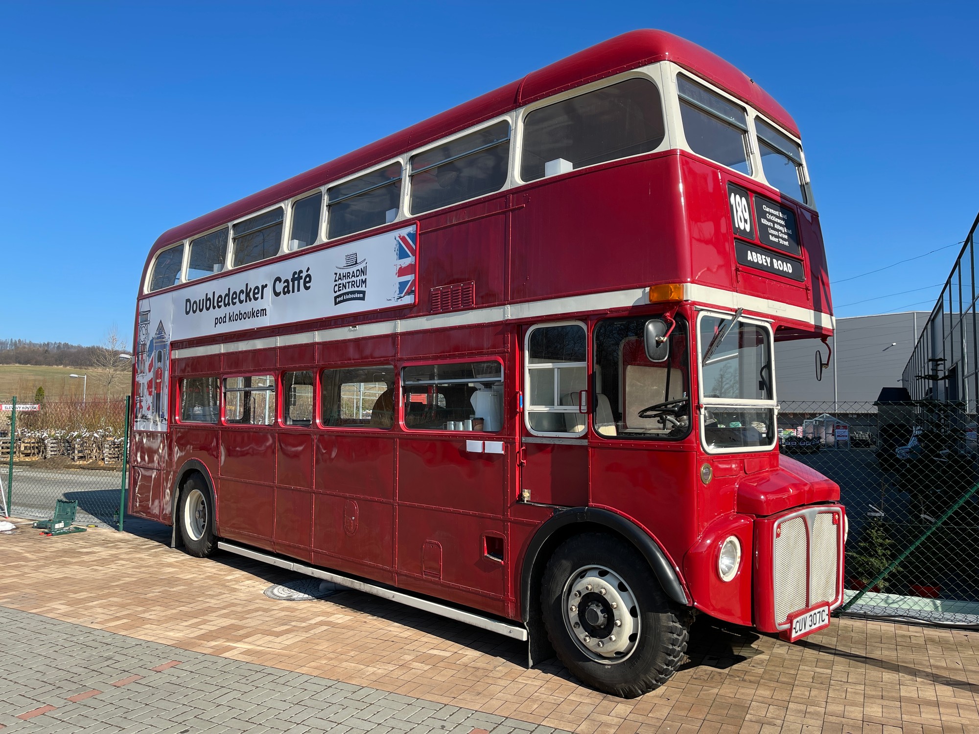 Doubledecker – pohled zepředu