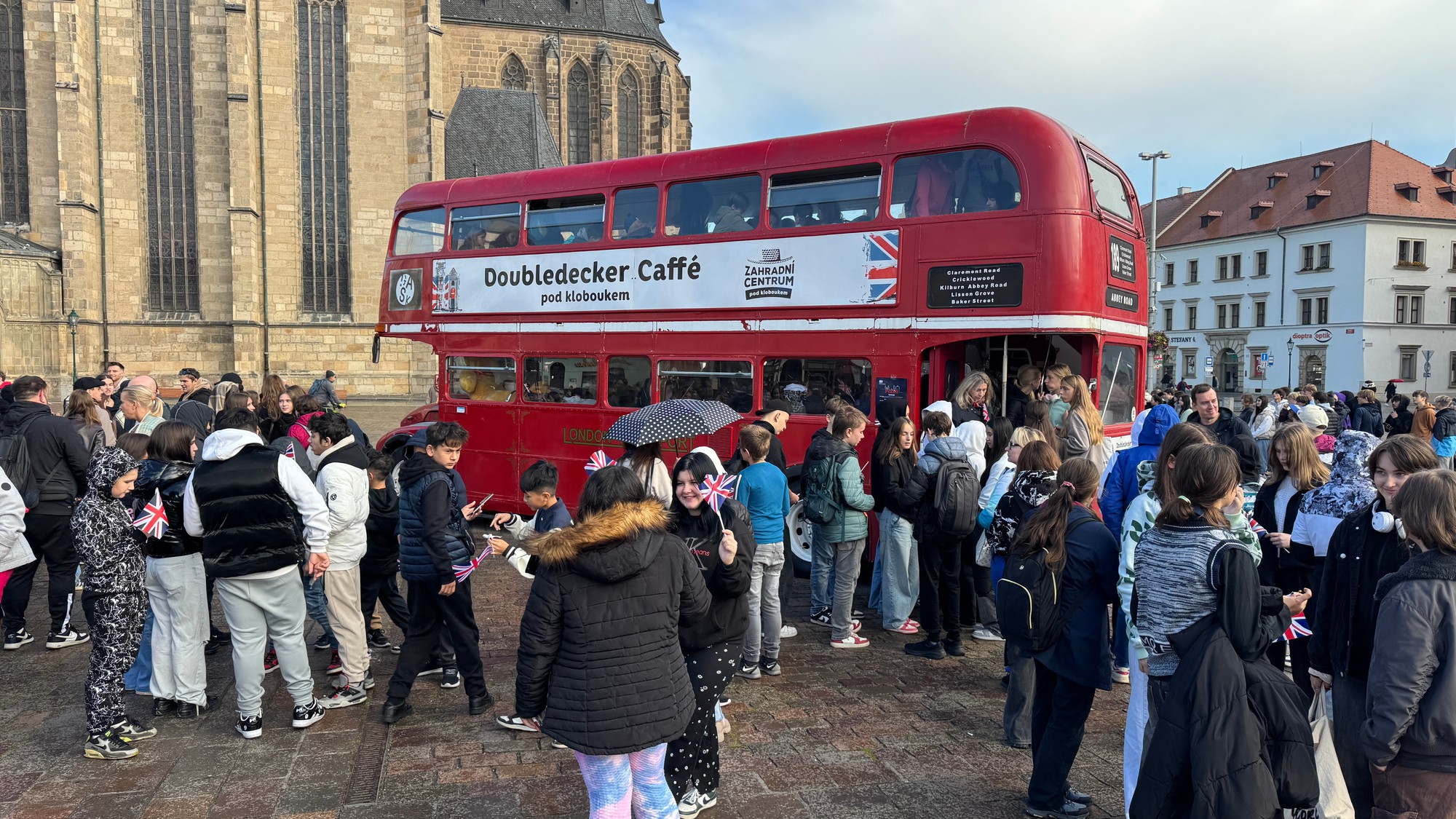 Doubledecker – pohled na autobus