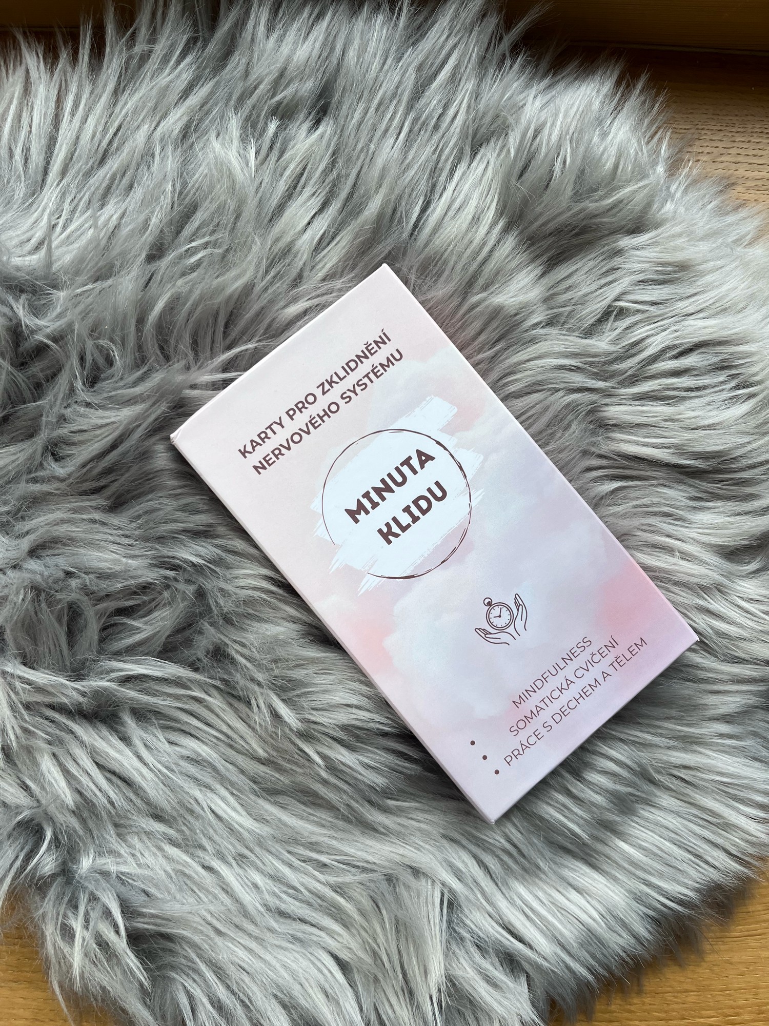 Kartičky Minuta klidu – použití