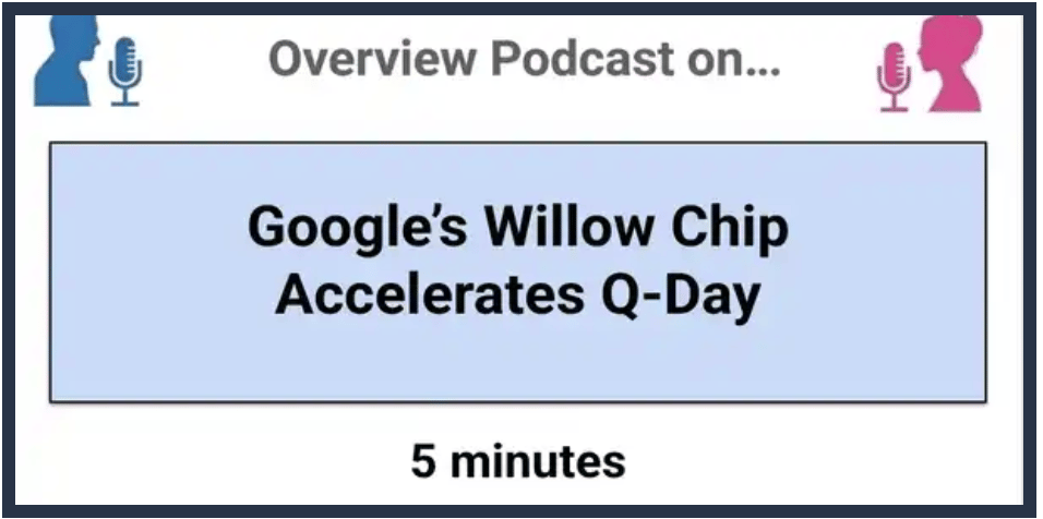 Google's Willow Chip Accelerates Q-Day — podcast thumbnail