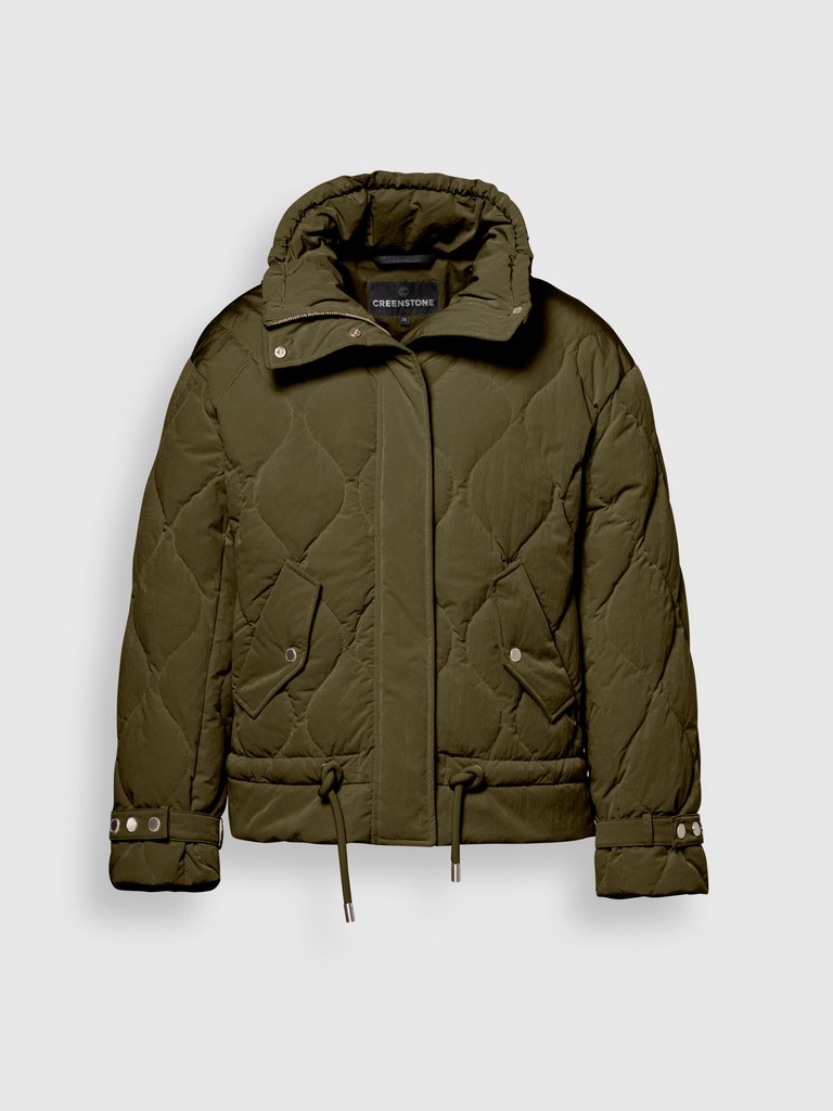 Valentina jacket – Dark leaf