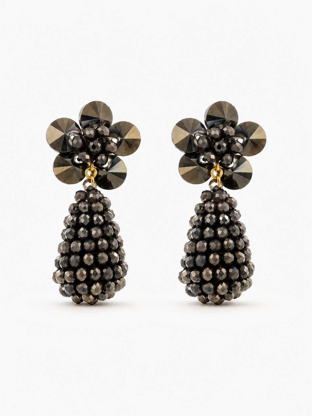 Amy oorbellen – Bruin