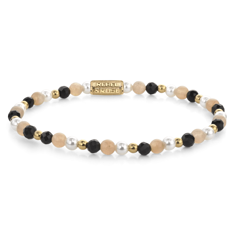 Beads - Black Glam Rocks Party armband – Mix