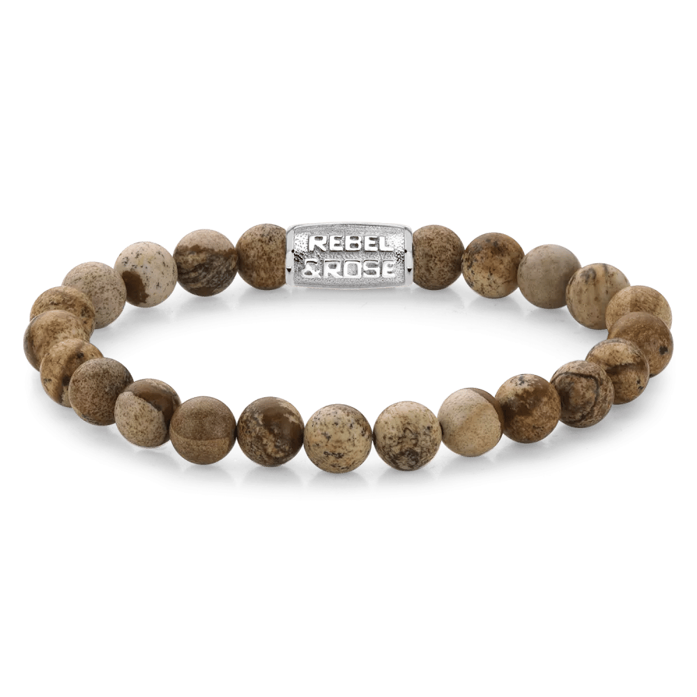 Beads - Woodstock armband – Bruin