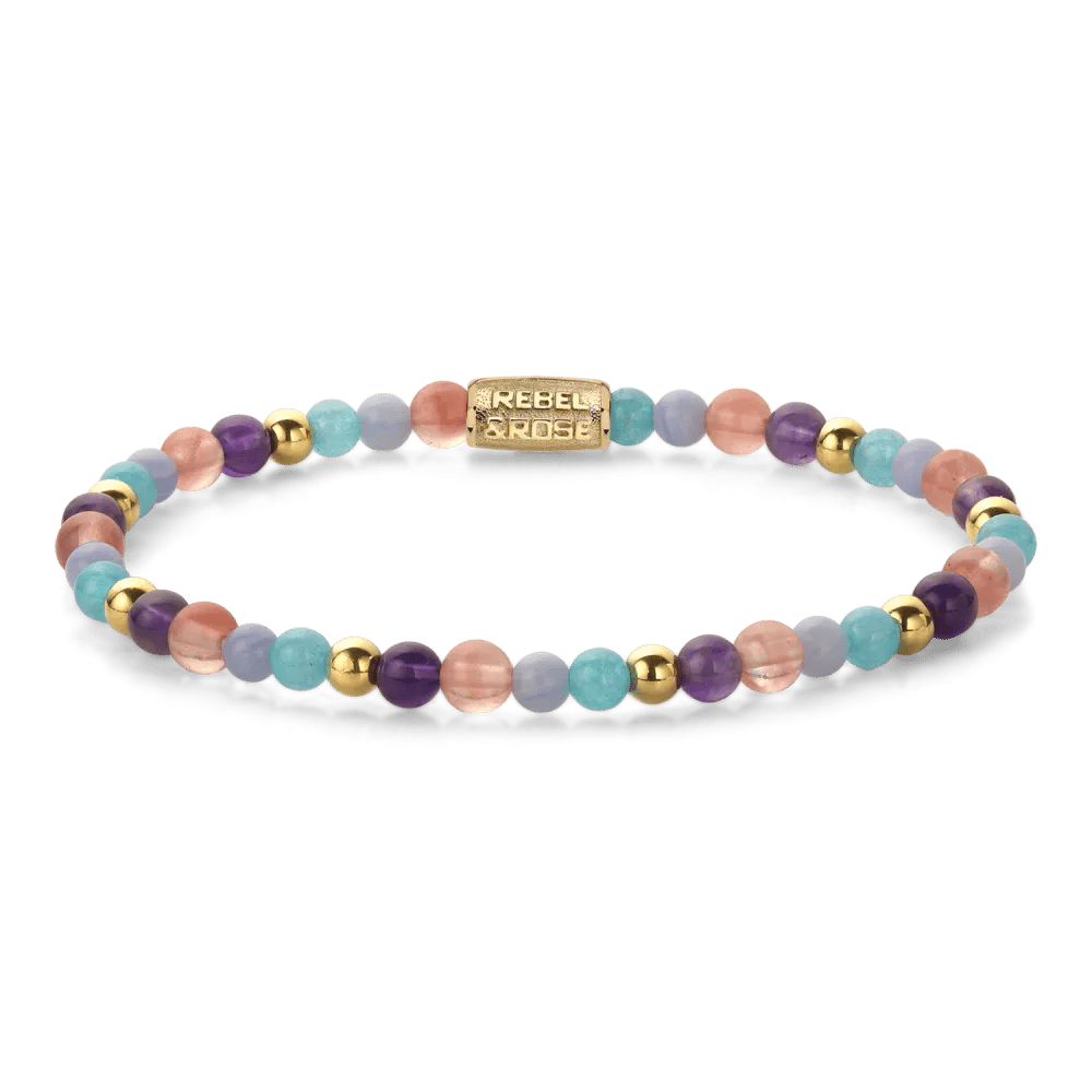 Beads - Beach Party gold-coloured armband – Mix