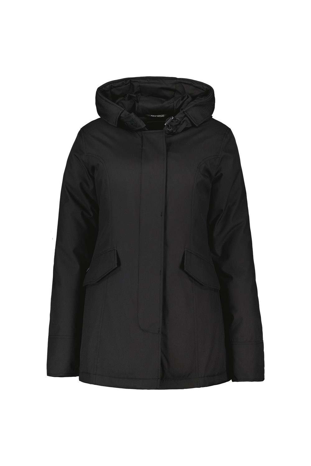 2 Pocket Parka – True Black