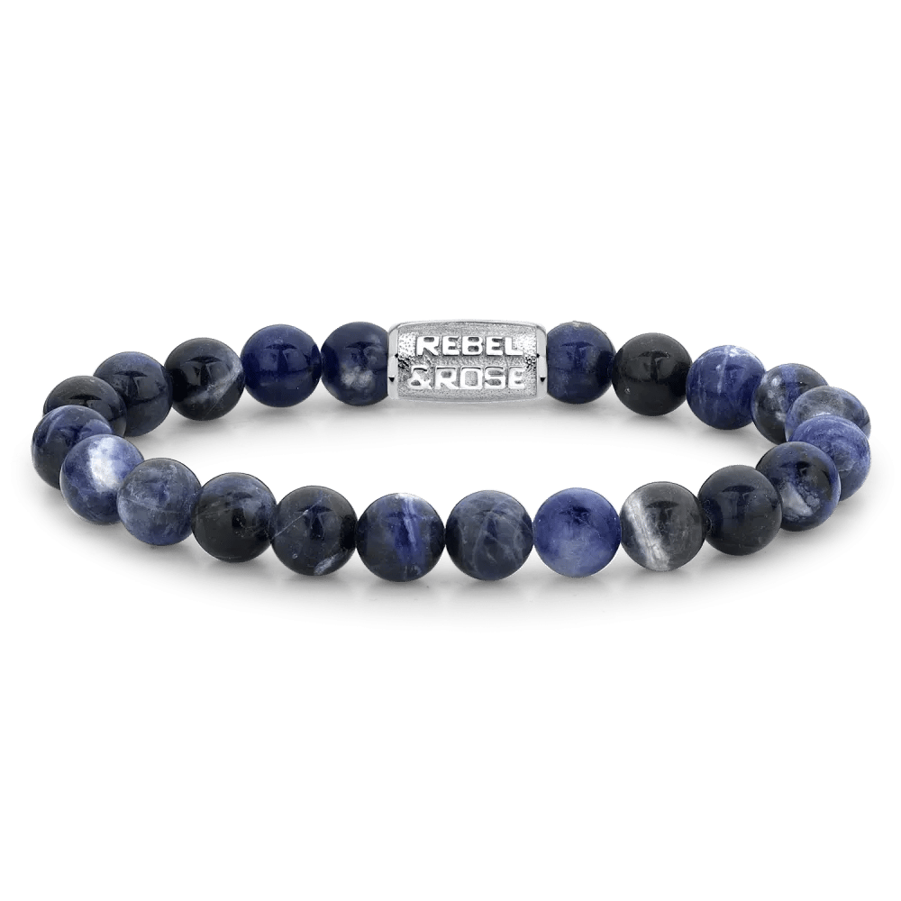 Beads - Midnight Blue armband – Blauw