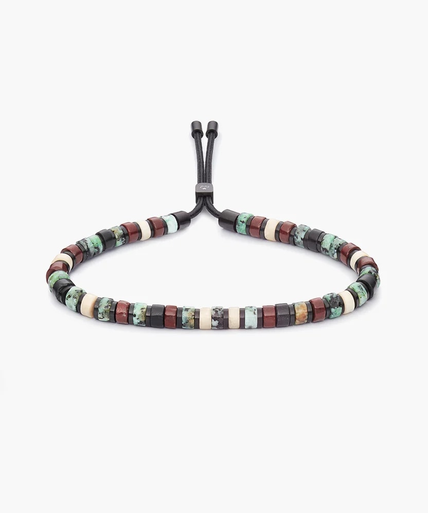 Brontide 4mm Adjustable armband – Reykjavik Black