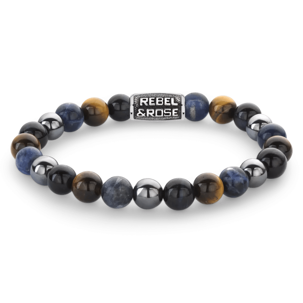 Beads - Blue Rain Vintage armband – Blauw, Mix
