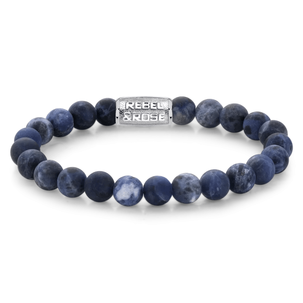Beads - Matt Midnight armband – Blauw