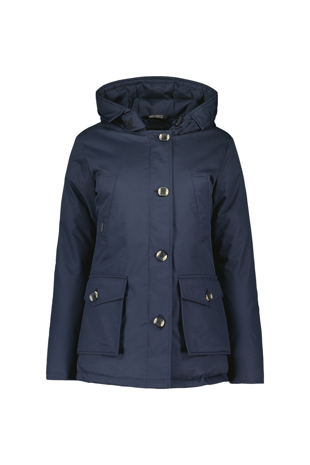 4 Pocket Parka – Dark Navy Blue