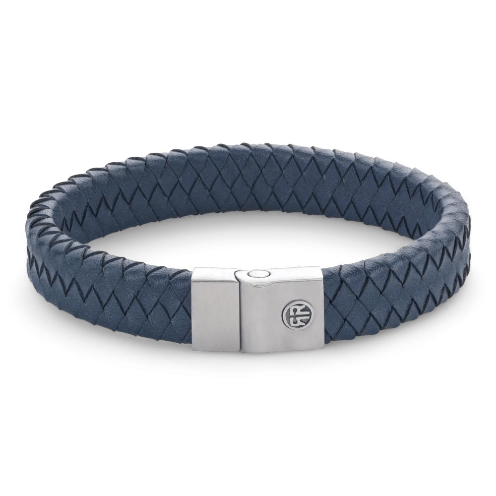 Full Metal Premium 12mm Blue armband – Blauw