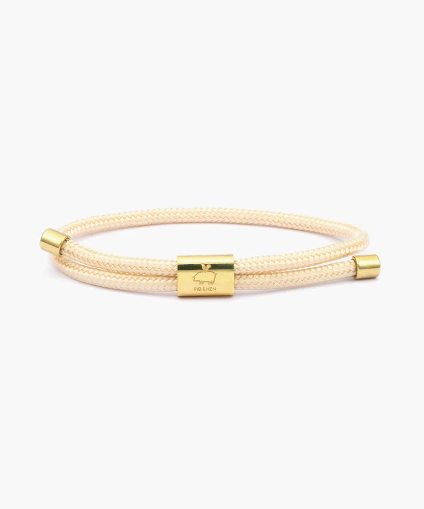 Lewis armband – Ivory Gold