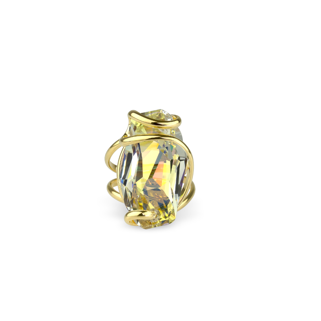 Meteor Aurora Boreale ring – Goudkleurig, Aurora Boreale