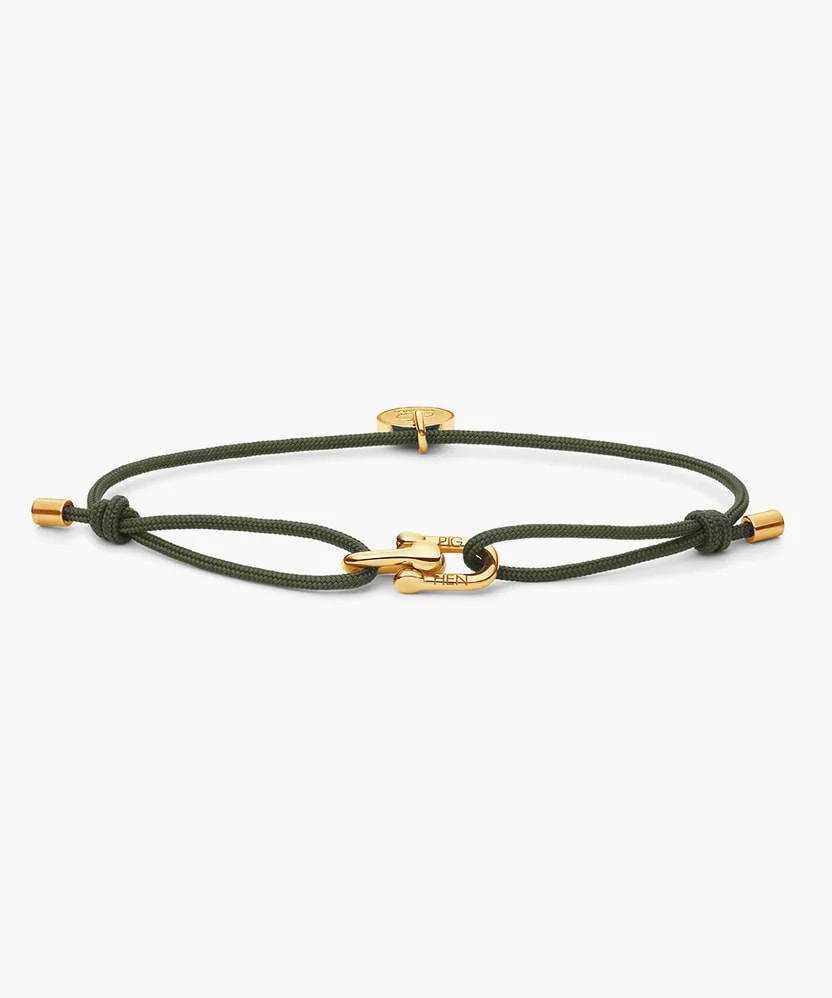 Mia armband – Army Gold