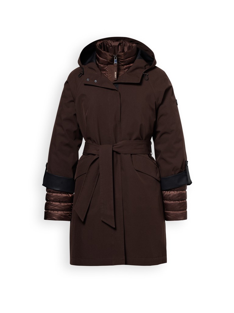 Cara 3-in-1 parka – Ristretto
