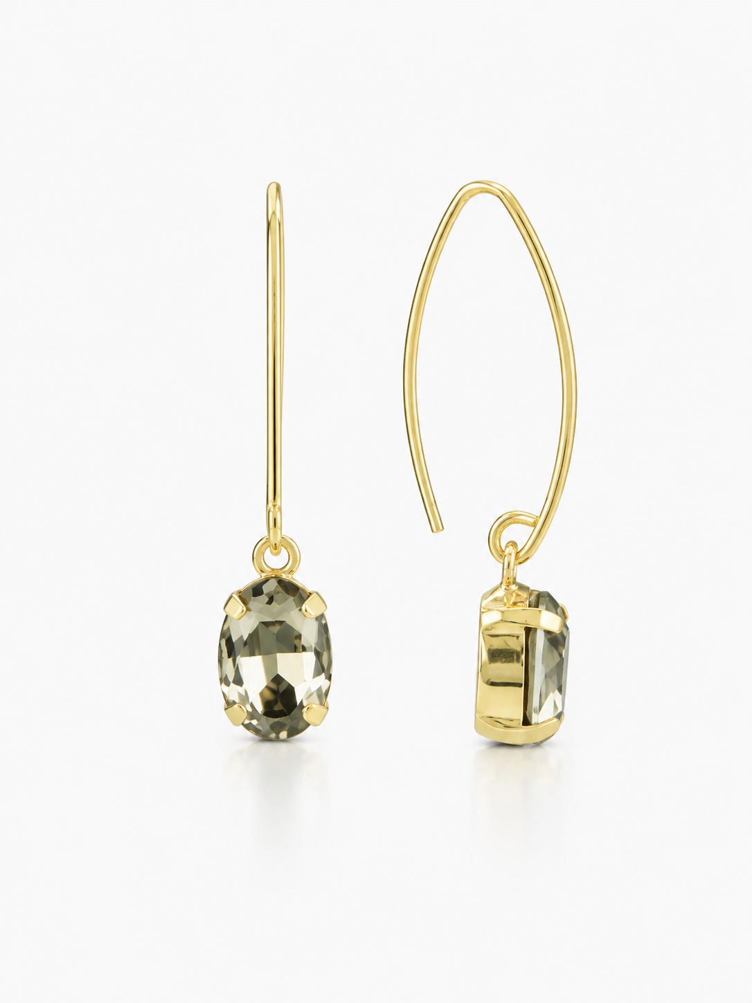 Daan oorbellen – Black Diamond