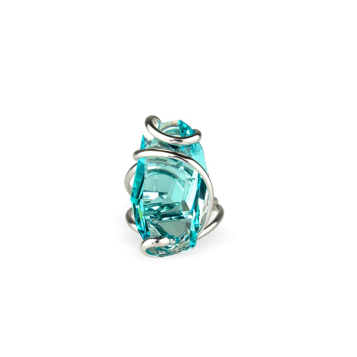 Meteor Turquoise ring – Zilverkleurig, Turquoise