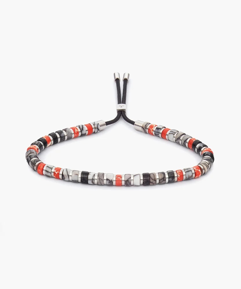 Brontide 4mm Adjustable armband – Lillehammer Silver